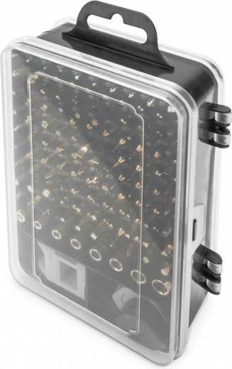 115-piece precision tool set for electronics repairs DIGITUS