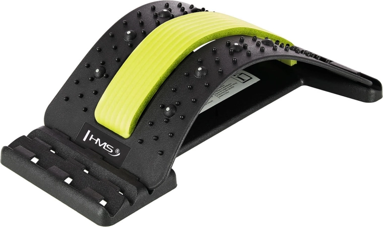 HMS PRP02 back stretching and massage board, green