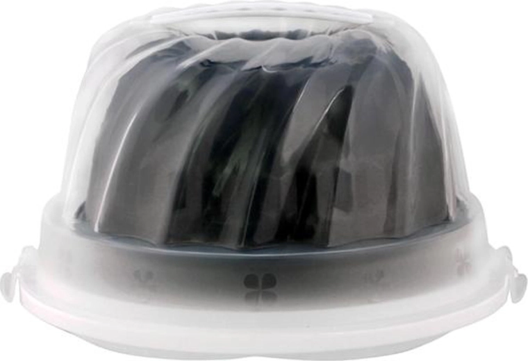 Bundt cake pan with tray and lid 24.5 × 10.5 cm