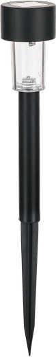 Solar garden lamp black 31 cm, 1 LED