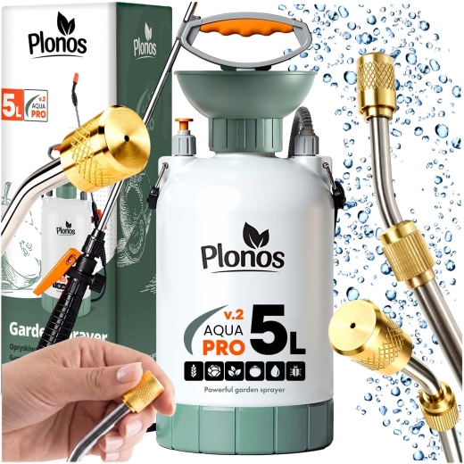 Handheld Pressure Sprayer 5 L Plonos Aqua Pro