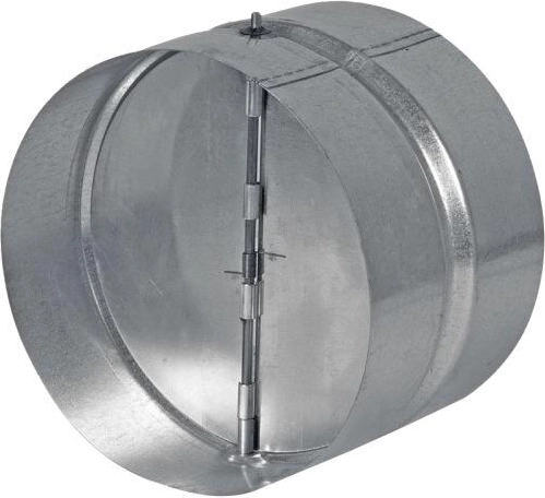 Metal backdraft damper 150 mm