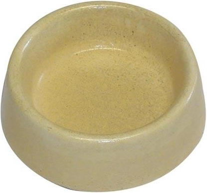Round concrete bowl for guinea pigs 134 × 44 mm