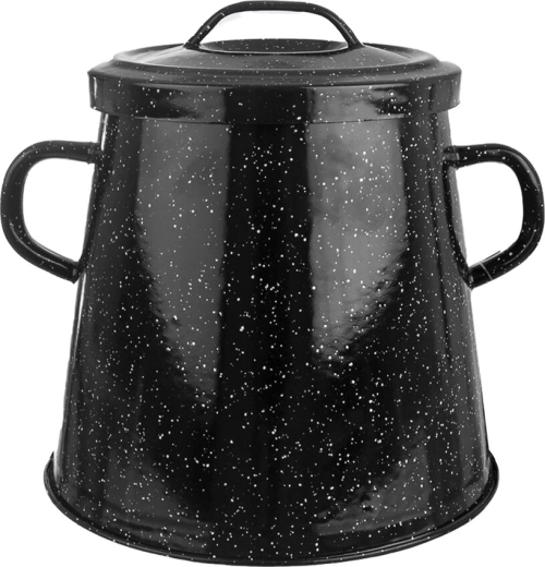 Enamel Lard Container 5.4 L
