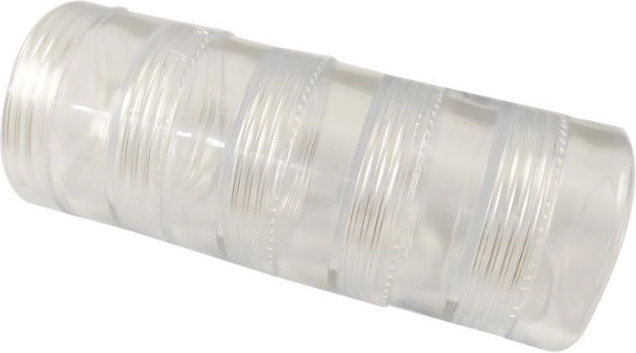 Set of Transparent Storage Jars (5 pcs)