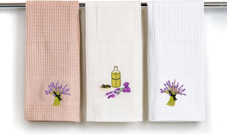 Decorative Lavender embroidery