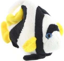 Plush fish with clip 18 cm