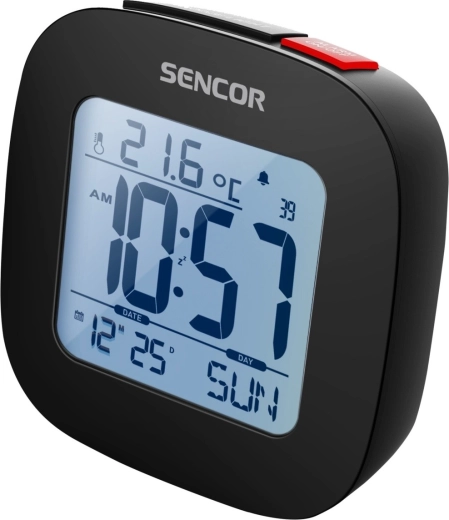 Будилник с термометър Sencor