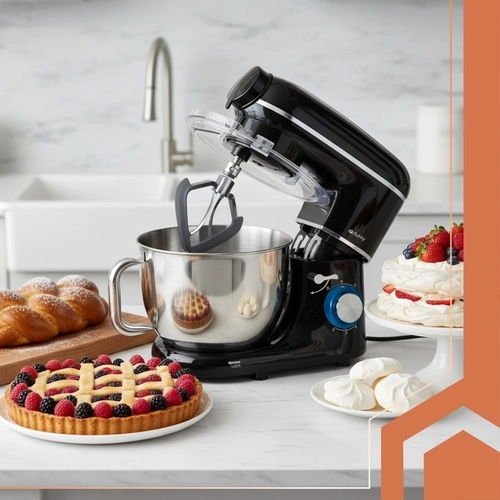 Планетарно разбъркване и неръждаема купа 6,2 l