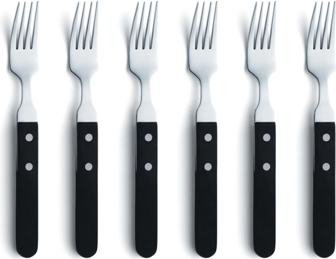 Set of Steak Forks Pizza, 6 pcs in Blister Pack