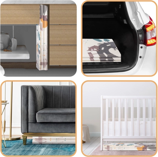 Foldable, portable, and easy to wipe clean
