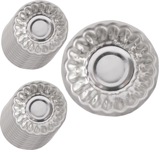 Set of Steel Cookie Cutters, 20 pcs