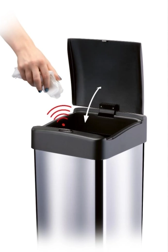 Hygienic touchless opening