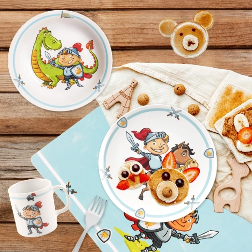 Practical 21 cm diameter for children’s portions