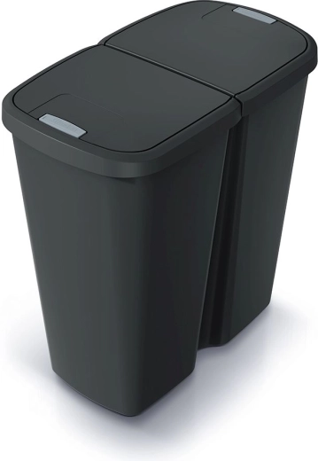 Prosperplast Compacta Duo bin for sorted waste 45 l