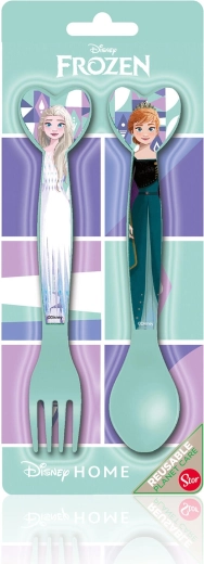 Children's Cutlery FROZEN – 2-piece plastic set