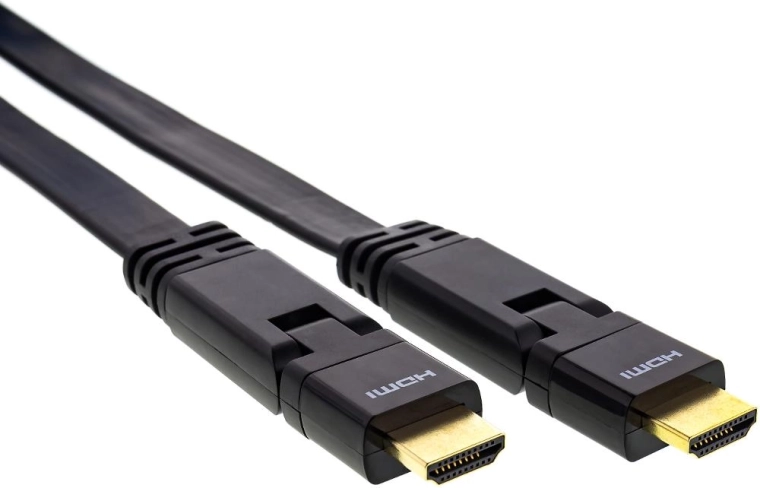 Sencor rotating flat HDMI 2.0 cable with Ethernet 1.5 m