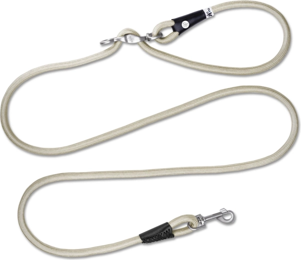 Curli adjustable dog leash Vario Comfort light-tan (S)