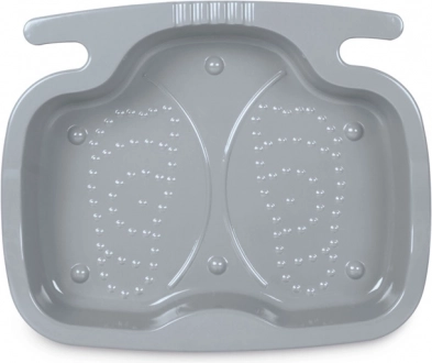 Foot cleaner for INTEX pool ladder, gray