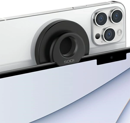 Магнитен държач за MacBook с MagSafe Sodi BM-300 черен