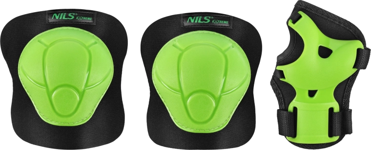 Комплект протектори NILS Extreme H210 – Зелен