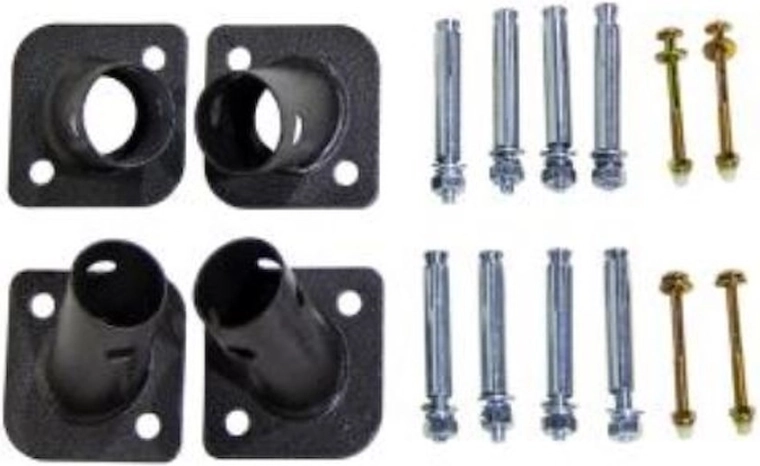 Complete installation kit in the package