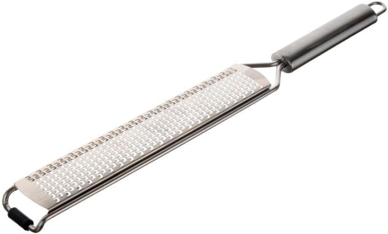 Long manual grater with handle Culinaria, stainless steel 35 cm