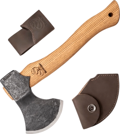 BeaverCraft AX3 бушкрафт секира за цепене и дърводелски работи
