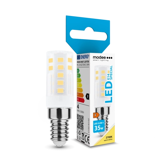 Ceramic LED Bulb E14 3.5 W, 2700 K, 360°, MODEE LIGHTING
