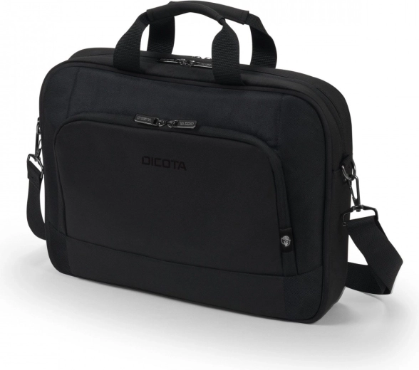 Екологична чанта за лаптоп 15–17,3" DICOTA Eco Top Traveller Base, черна