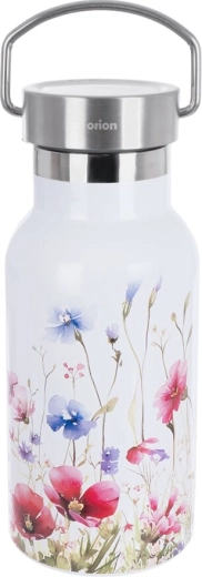 Stainless steel thermos bottle 0.4 l – floral