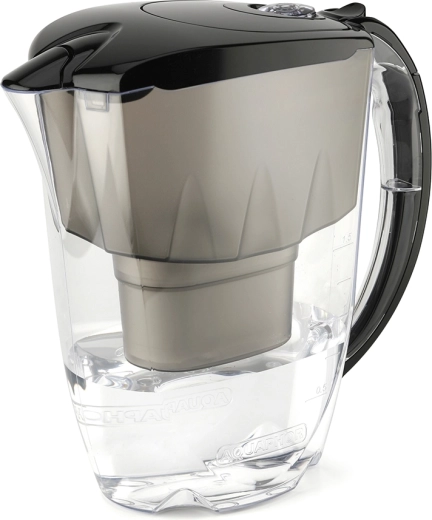 Maxfor Jasper филтрираща кана за вода 2,8 л черна с филтърна касета B100-25