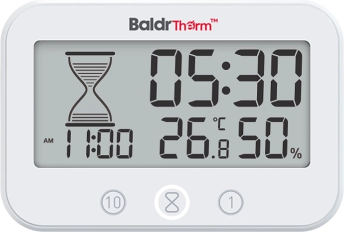 BaldrTherm дигитален таймер за баня с термометър и влагомер