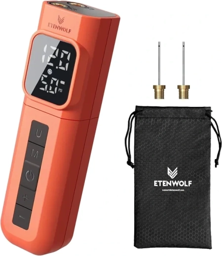 Електрическа помпа за топки Etenwolf P200, оранжева