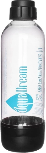 Water bottle for AQUADREAM carbonator 1.1 l, black
