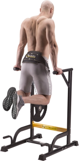 Ideal for dips and pull-ups