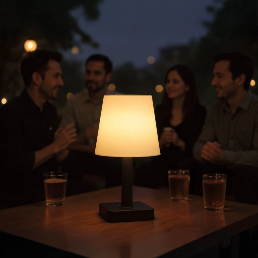 Warm light for an evening atmosphere
