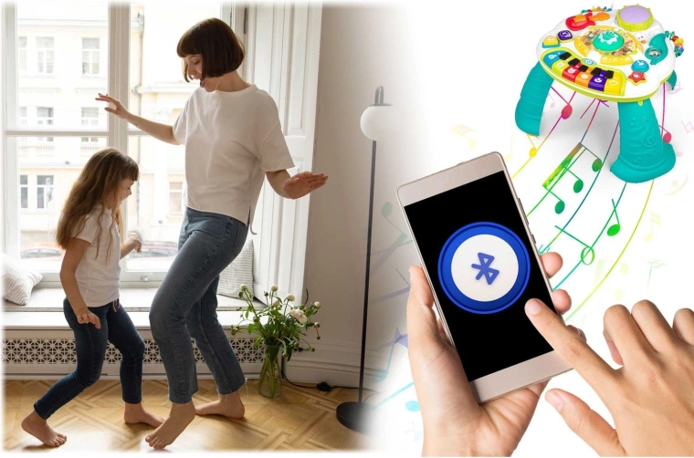 Bluetooth connectivity and musical fun