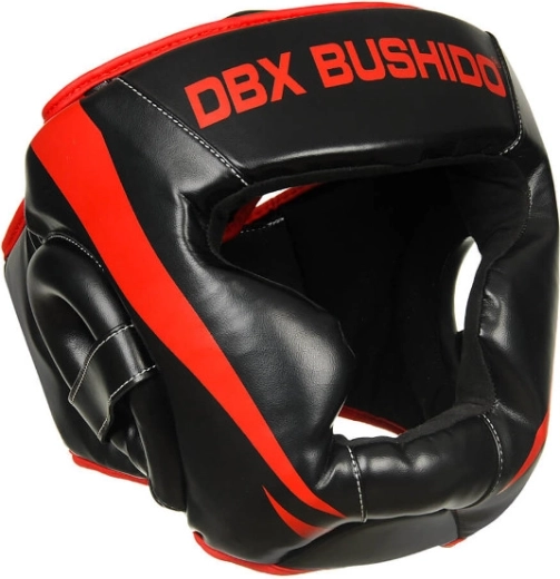 Боксьорска каска DBX BUSHIDO – Червена