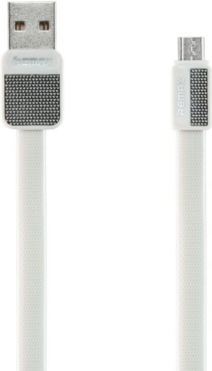 Remax Platinum microUSB data cable 1 m white