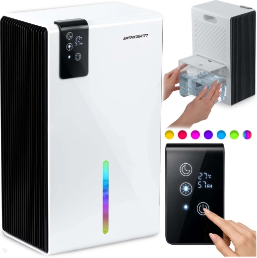 Berdsen air dehumidifier with hygrostat and remote control 800 ml/24 h - 1 piece