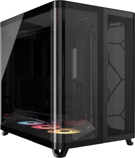 Компютърна кутия mid-tower AIR 5400 RS-R ARGB, черна