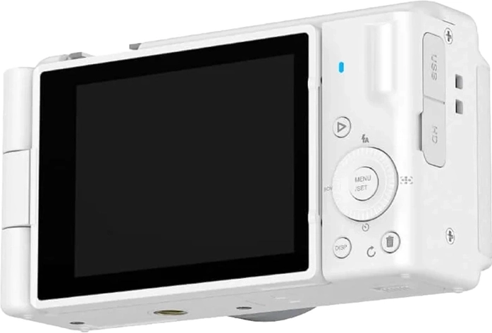 Rotating 2.8" IPS display and practical controls