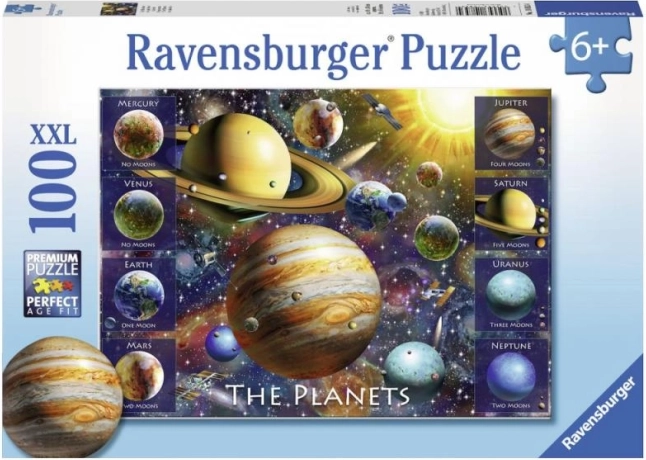 Пъзел Ravensburger Планети 100 части