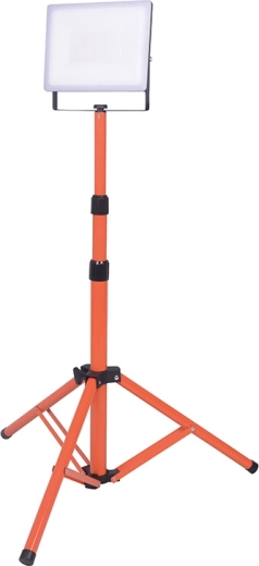 Solight LED construction floodlight on a telescopic stand, 100 W, 9000 lm, 4000 K, IP65