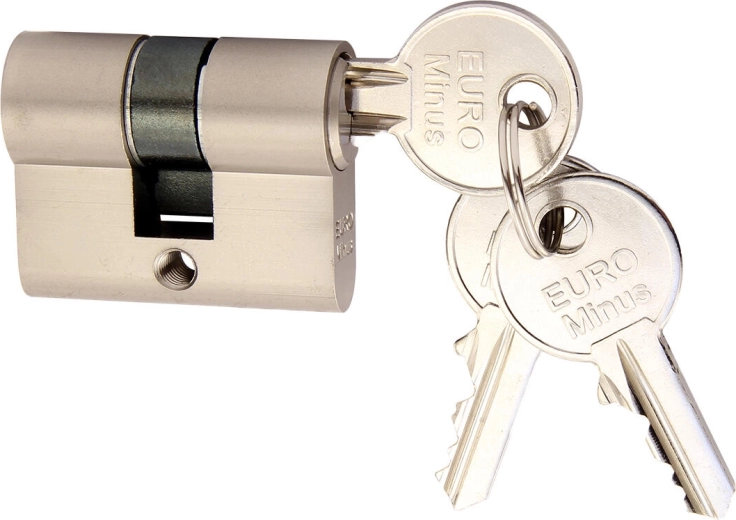 Construction cylinder euro minus 25+30 nickel RICHTER