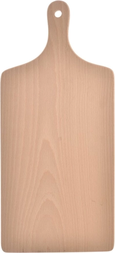 Wooden cutting board with handle 28 × 11.5 cm