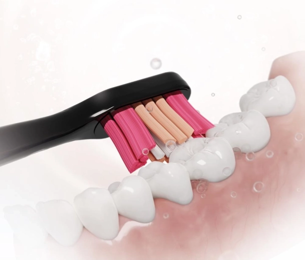 Thorough cleaning of teeth