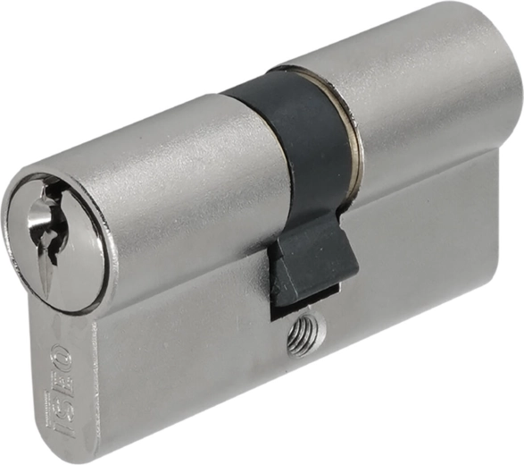 Cylindrical cylinder 30/50 nickel ISEO F6, security class 3