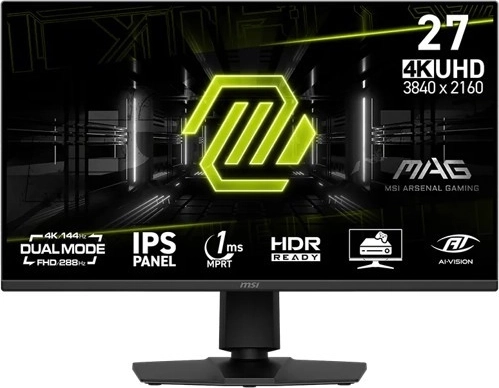 MSI MAG 275UPD E14 геймърски монитор 27" 4K UHD 288 Hz черен